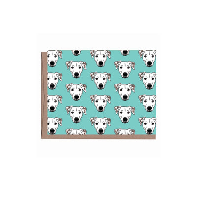 Dog Heads Mini Note Cards (Blank) - 6 Pack