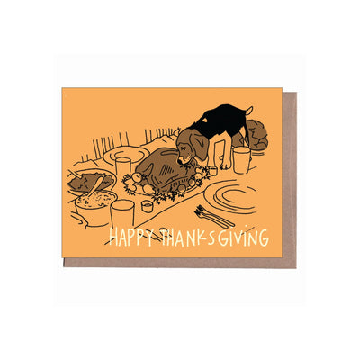 Happy Thanksgiving Card (Naughty Dog)