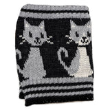Kitty Cat Boot Cuffs - Gray